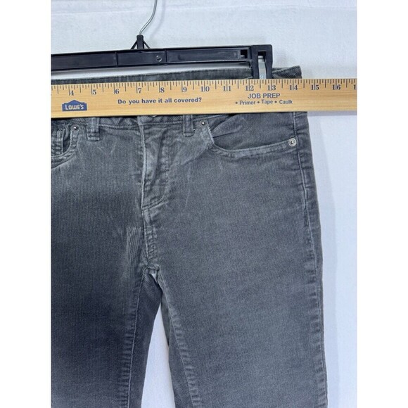 Patagonia Corduroy Pants Womens 26 Dark Gray Organic Cotton Stretch Jeans Casual - Picture 9 of 10